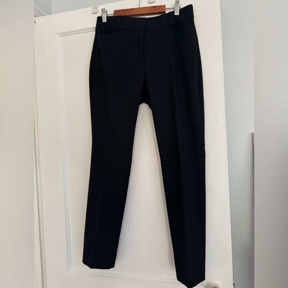 LOFT Black Straight Leg Pants